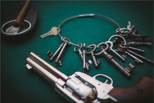 Escape Room Dekoration