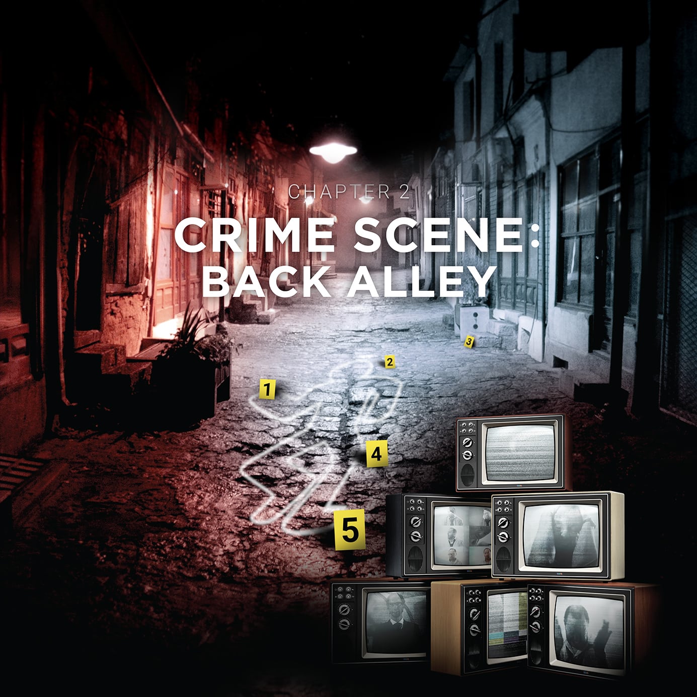 Escape Room Zurich 2 Crime Scene: Back Alley