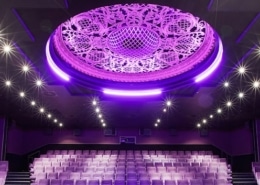 Leerer Kinosaal in einem Englisch Kino Zurich
